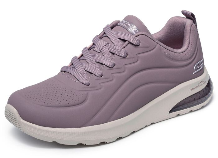 SKECHERS, sportliche Damen-Sneaker, mit Schn&uuml;rung FLIEDER