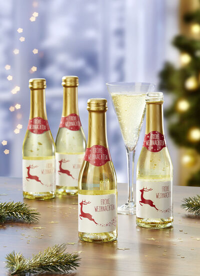 4er-Set Piccolos Frohe Weihnachten 