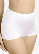 Zweierpack Sassa Miederhosen mit verst&auml;rktem Vorderteil 1X PUDER, 1X WEISS