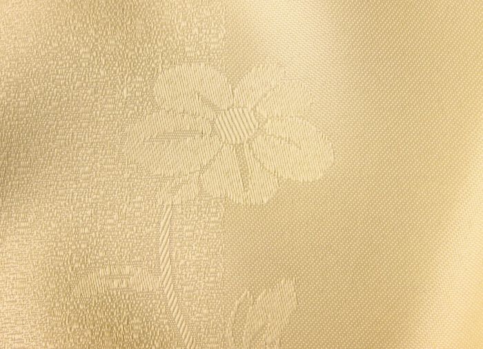 Exquisite &Uuml;bergardinen-Garnitur mit edlem Glanz NATUR