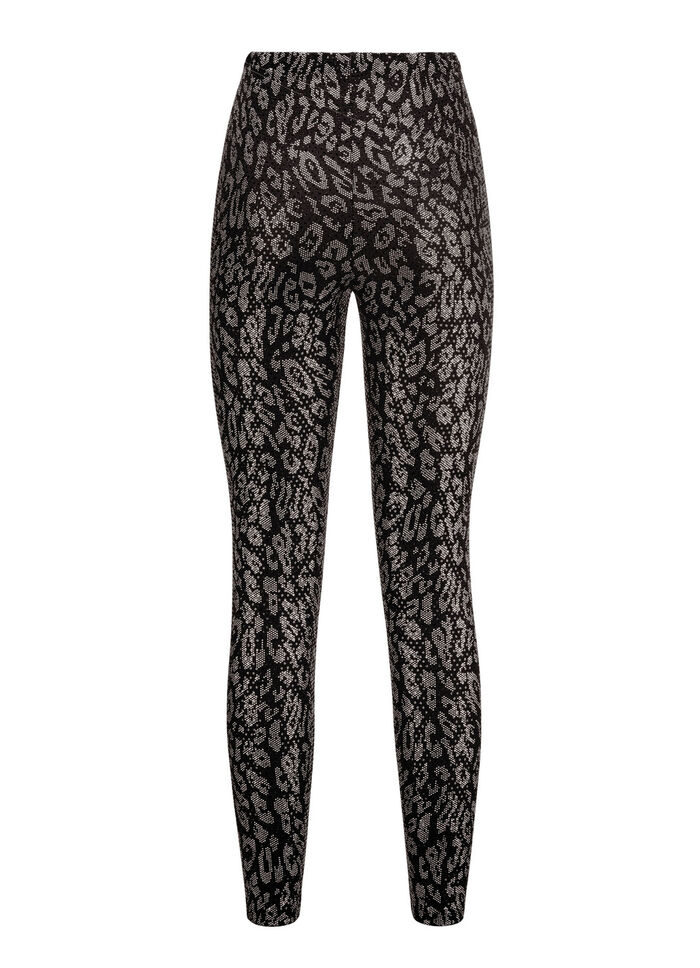 Leggings SCHWARZ-KUPFERFARBEN