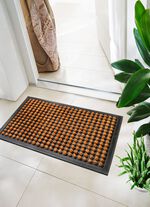 Kokos-Fu&szlig;matte mit rutschfestem Gummir&uuml;cken 