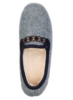 Klassische Damen-Hausschuhe, mit Gummizug 