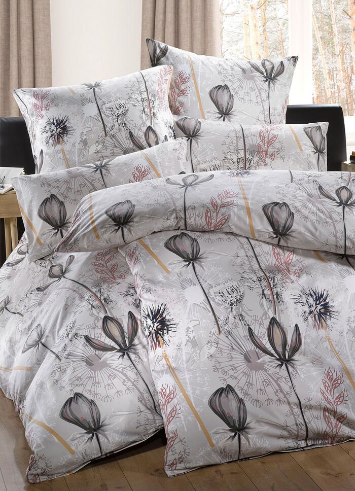 Bettwäsche Garnitur mit Pusteblume-Motiv 