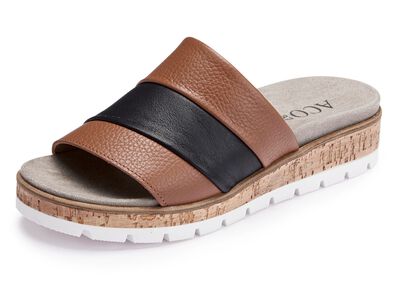 ELENA EDEN, bequeme Damen-Pantoletten, Weite G, mit herausnehmbarem Fu&szlig;bett 