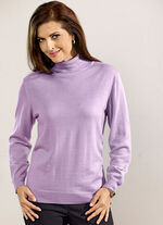 Pullover in Feinstrick LAVENDEL