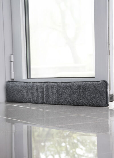 Schurwoll-Zugluftstopper für Türen 