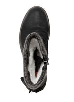 Rieker Stiefel in Knitteroptik SCHWARZ-GRAU