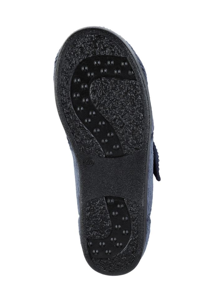 Klassische Herren-Hausschuhe, mit Klettverschluss 