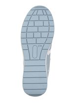 ELENA EDEN, sytlische Damen-Sneaker, Weite H, mit herausnehmbarem Fu&szlig;bett BLAU-WEISS