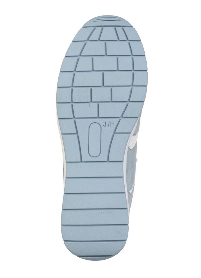 ELENA EDEN, sytlische Damen-Sneaker, Weite H, mit herausnehmbarem Fu&szlig;bett BLAU-WEISS