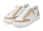 Remonte Sneaker aus Nappa- und Veloursleder mit Metallic-Besatz 