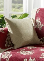 Kissenbezug in Chenille-Qualität BEIGE