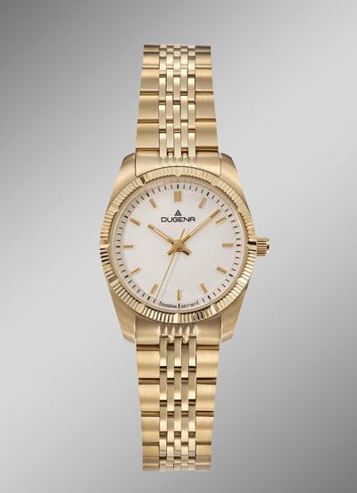 Dugena Quarz-Damenuhr &ndash; Eleganz trifft auf Pr&auml;zision 