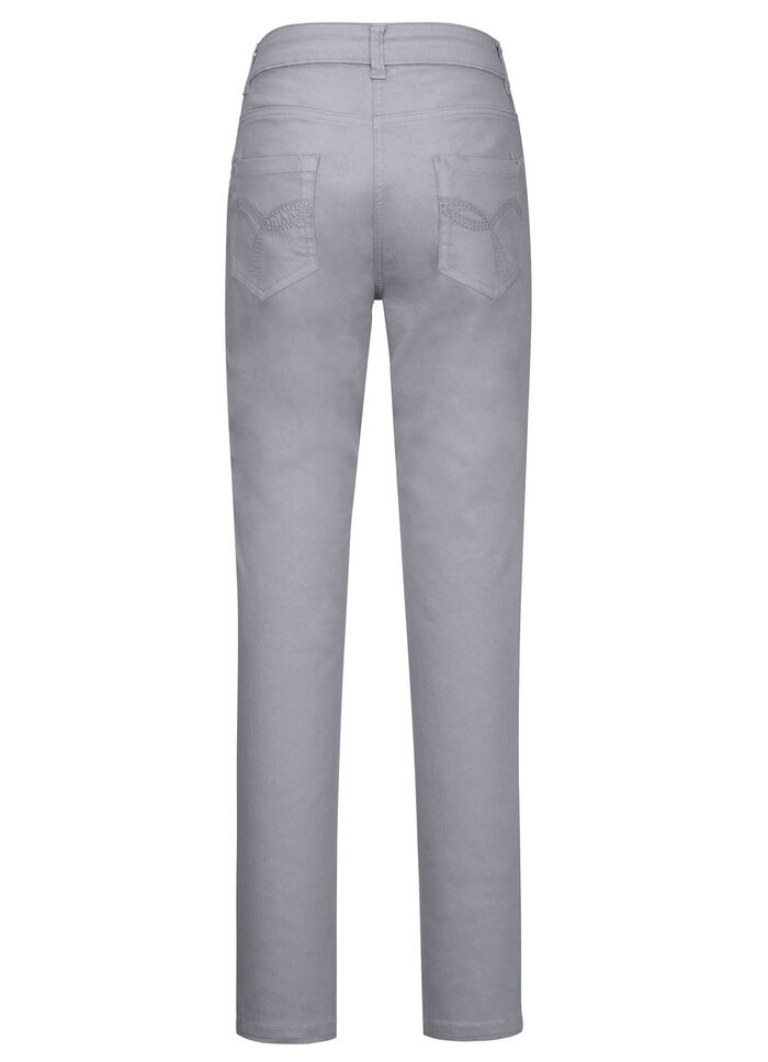 Power-Stretch-Jeans HELLGRAU