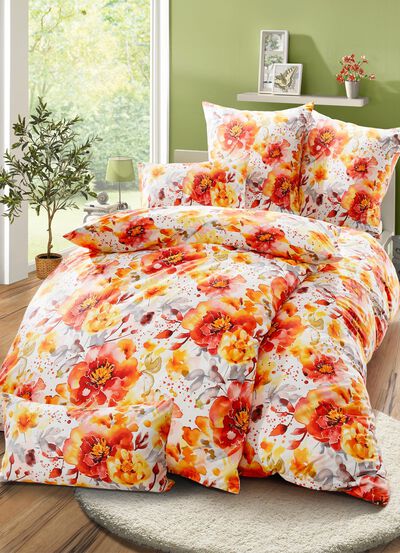 Bettw&auml;sche-Garnitur in Microfaser-Qualit&auml;t 