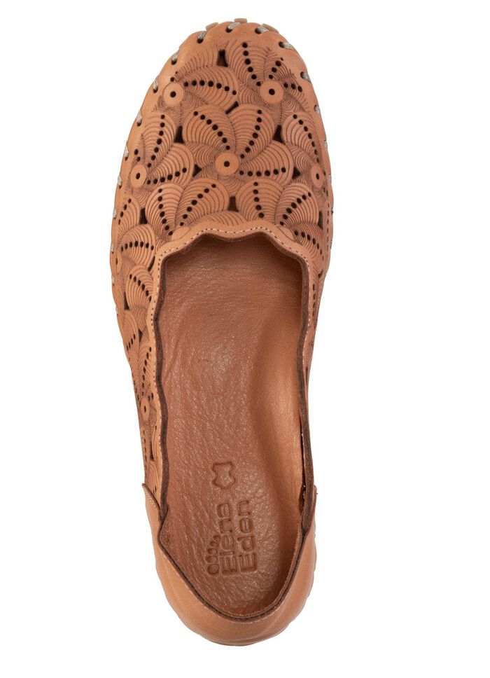 ELENA EDEN Ballerina mit interessanter Pr&auml;gung 