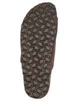 GINO GALANTE, klassiche Herren-Pantoletten, Weite H, mit Klettverschluss BRAUN