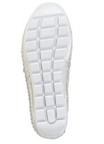 Gemini Mokassin-Slipper aus weichem, gl&auml;nzend gepr&auml;gtem Nappaleder MATTSILBER