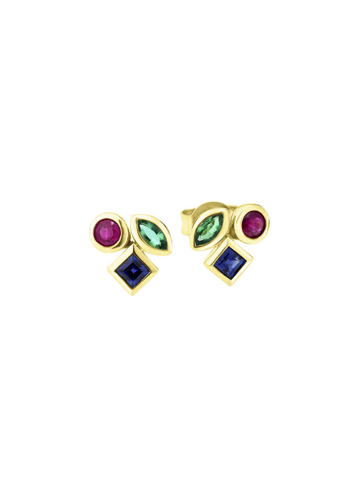 Einzigartige Eleganz: Ohrstecker mit echten Edelsteinen 