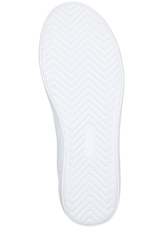 Andrea Conti Sneaker mit bunten Gummibändern WEISS