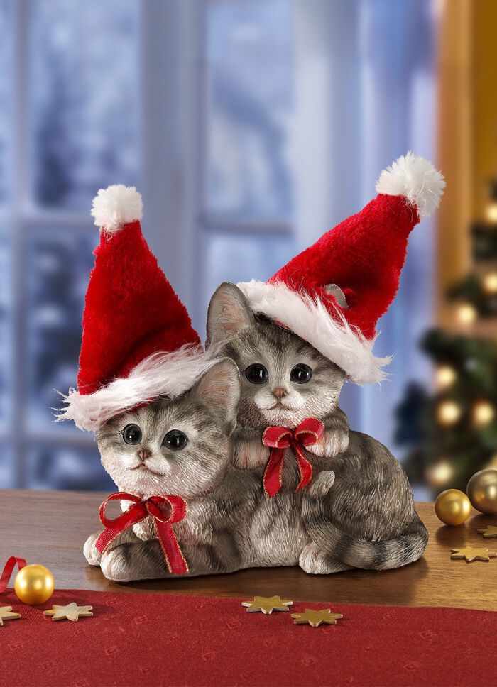 Weihnachtsk&auml;tzchen aus Polyresin 