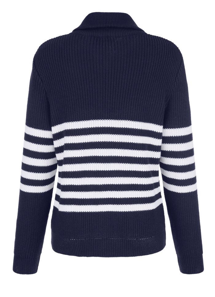 Pullover in Perlfang 