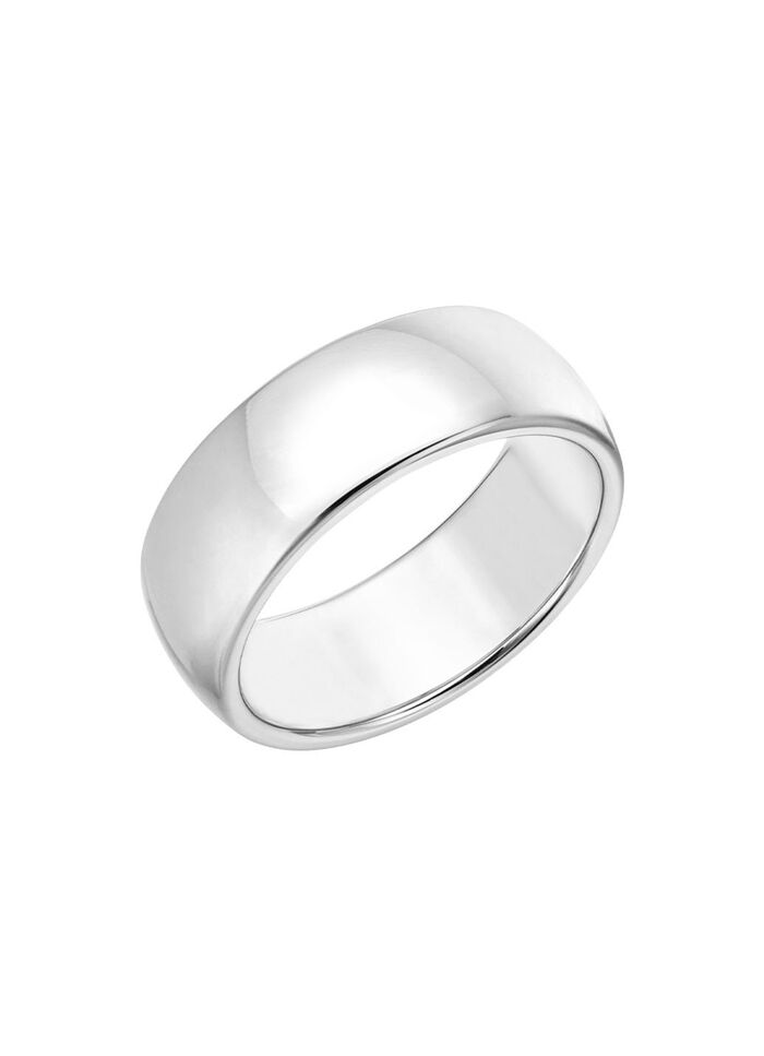 Partnerring in Silber 
