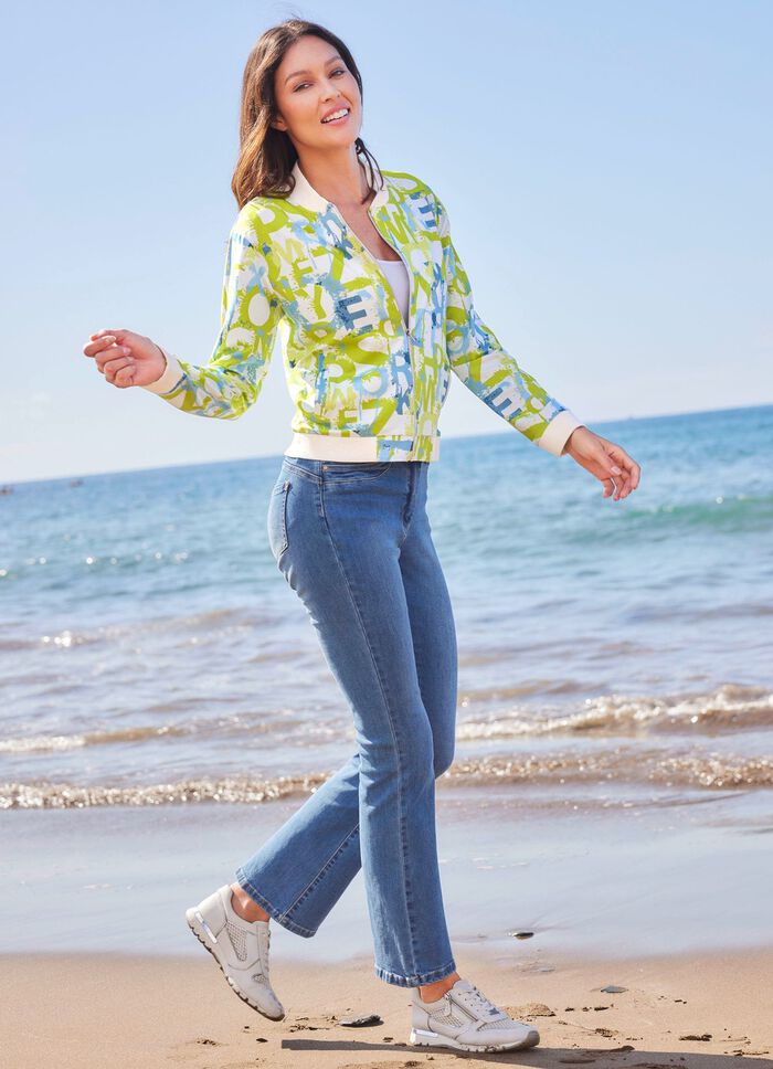 Jeans in 5-Pocket-Form JEANSBLAU