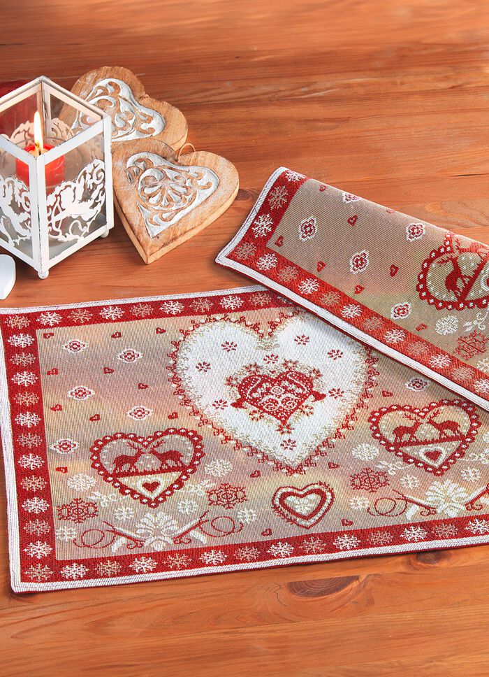 Gobelin-Platzset, 2-teilig 