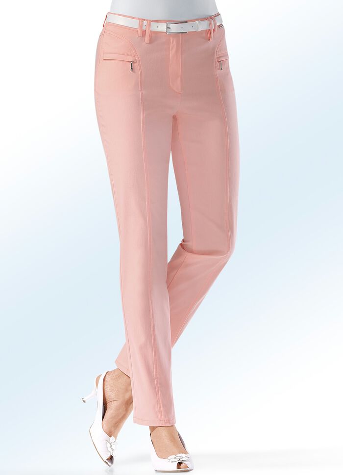 Hose mit schmaler Fußweite APRICOT