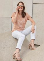 Pullover mit edlem Glitzereffekt 