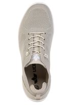 Komfortable Damen-Barfu&szlig;schuhe, mit herausnehmbarem Fu&szlig;bett ECRU