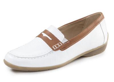 ELENA EDEN, schicke Damen-Slipper, Weite G, mit herausnehmbarem Fu&szlig;bett 