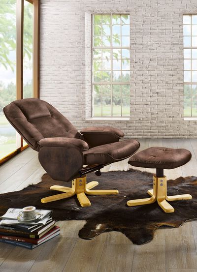 Relax-Sessel mit Hocker 