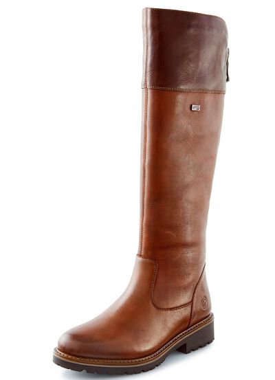 Remonte, gef&uuml;tterte Damen-Stiefel, Winterschuhe, Weite G, mit Rei&szlig;verschluss 