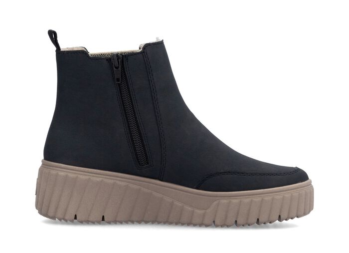 Rieker, trendige Damen-Boots, Winterschuhe, mit herausnehmbarem Fu&szlig;bett 