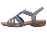 Remonte Riemchen-Sandalen mit Metallschmuck 