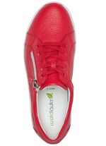 Waldl&auml;ufer, bequeme Damen-Schn&uuml;rschuhe, Weite K, mit herausnehmbarem Fu&szlig;bett ROT