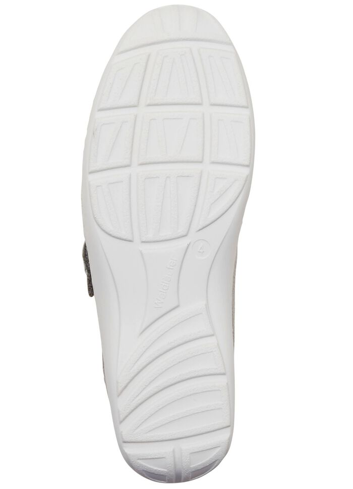 Waldl&auml;ufer, bequeme Damen-Slipper, Weite H, mit herausnehmbarem Fu&szlig;bett 