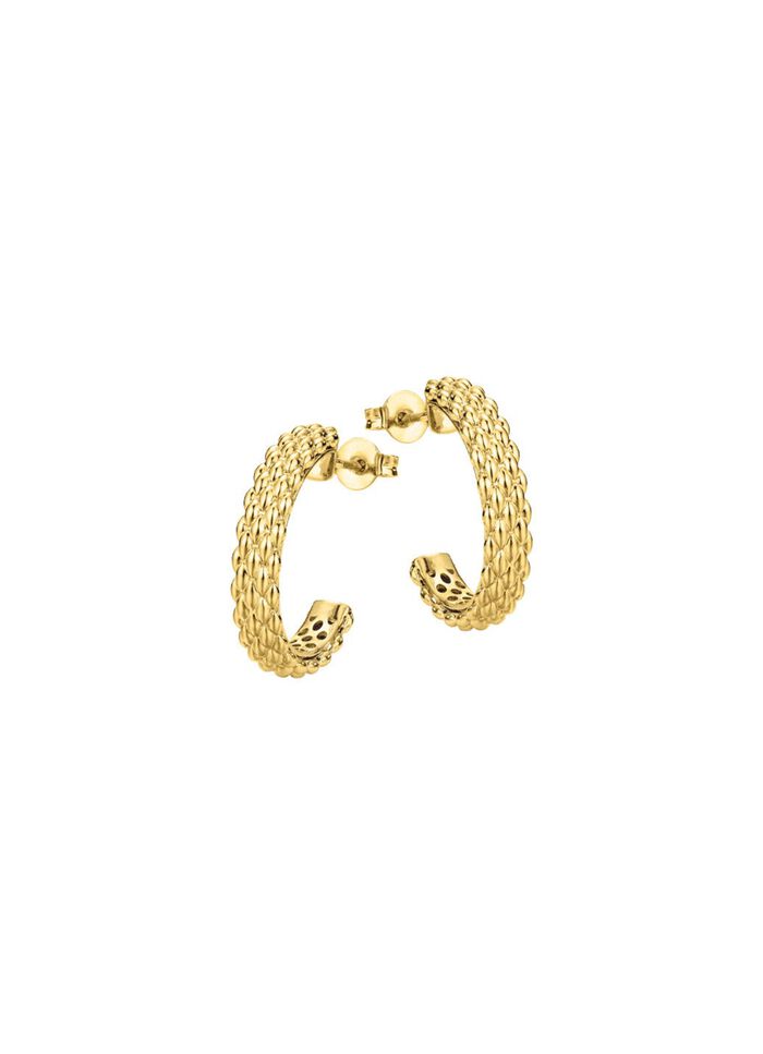 Zeitlose Creolen in feinstem Gold 