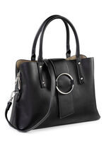 Collezione Alessandro Tasche mit Metallschmuck SCHWARZ