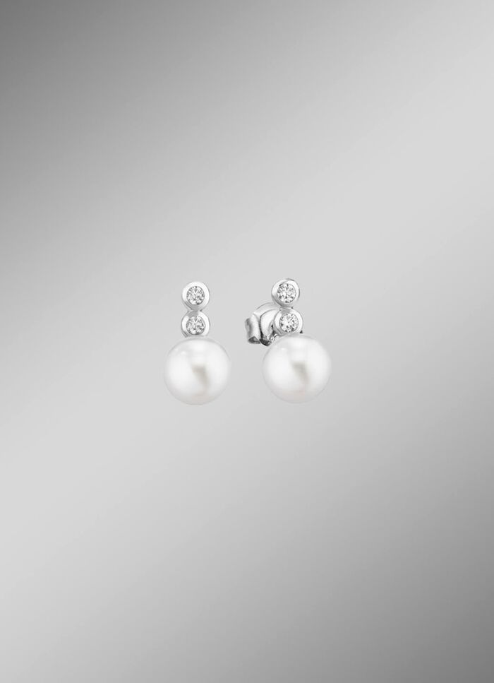 Ohrstecker mit S&uuml;&szlig;wasser-Zuchtperlen 