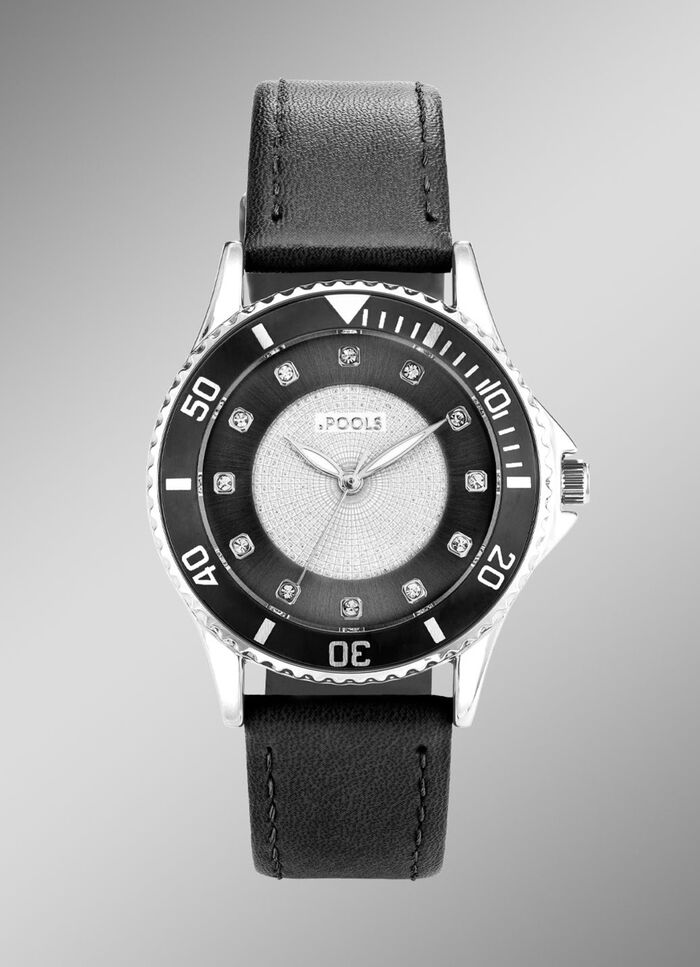 Moderne Quartz-Damenuhr Pools 2611 