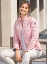 Kurzjacke mit seitlich figurg&uuml;nstiger L&auml;ngssteppung ROS&Eacute;