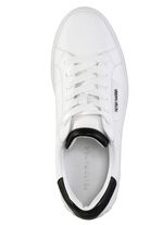 Peter Kaiser Schn&uuml;r-Sneaker aus Nappaleder WEISS