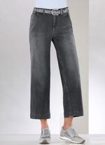 Jeans-Culotte mit luftig-weitem Bein 