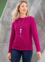 Pullover mit Struktur 