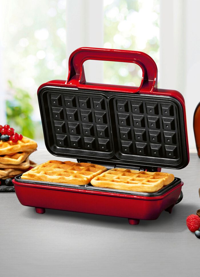 Waffeleisen f&uuml;r 2 Belgische Waffeln 