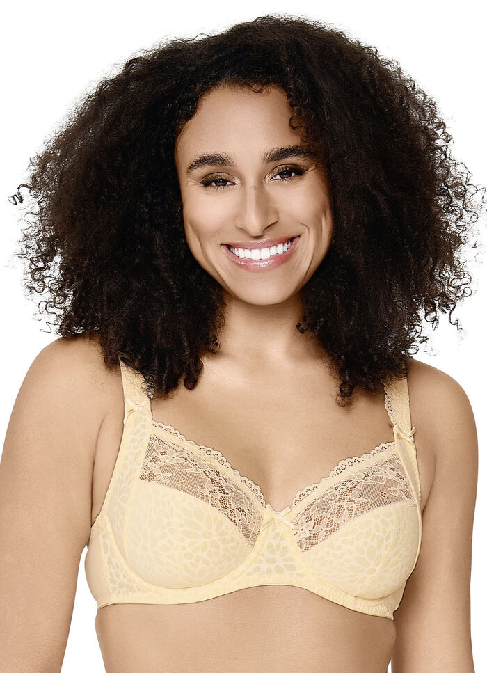 LingaDore B&uuml;gel-BH mit Jacquard-Dessin und elastischer Spitze 